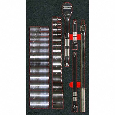 Socket Sets Head Shape Pear 30 pieces