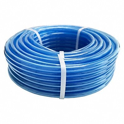 Tubing 8 IDx12mm OD 100 Ft Clear Blue