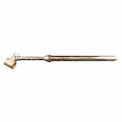 Chuck service pressure gauge