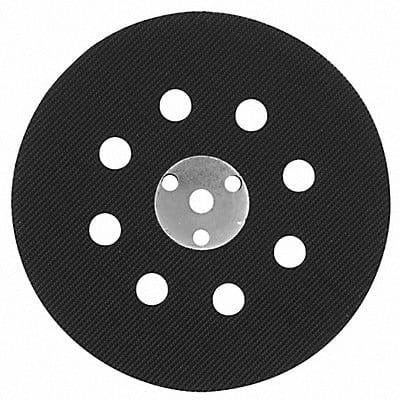 Backing Pad Black 5 in Overall L