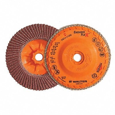Flap Disc Coated 6 dia 10 200 RPM