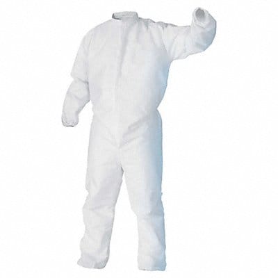 Coveralls 6XL Wht PP SMS Fabric PK25 Coveralls 6XL Wht PP SMS Fabric PK25