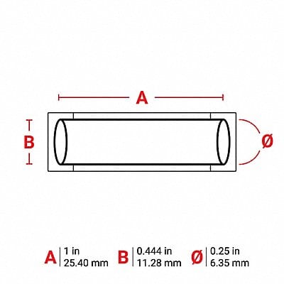 Sleeve Polyolefin Orange 1 W