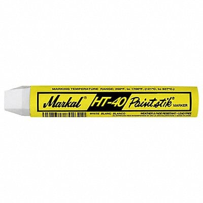 Hot Surface Marker Paint White 4-3/4 L