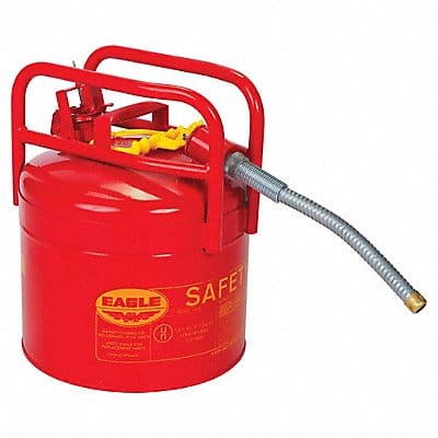 Type II Safety Can Red 5 gal Cap. Type II Safety Can Red 5 gal Cap.