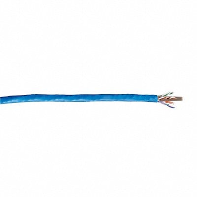 LAN Cable Blue 0.3 in Cable Dia.