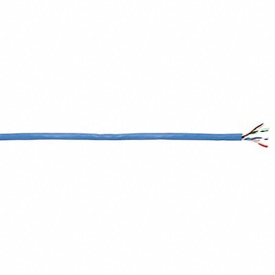 LAN Cable Blue 0.2 in Cable Dia.