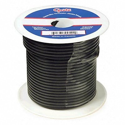 Primary Automotive Wire 25ft L 60V Black