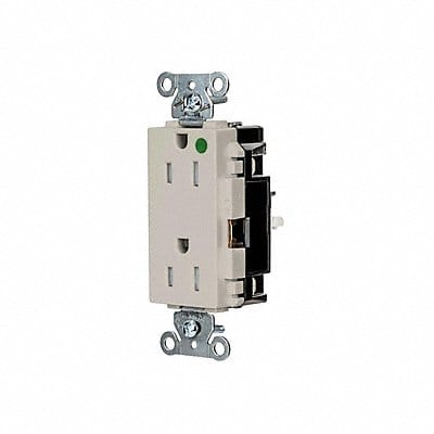 Receptacle 1/2 hp 125V AC NEMA 5-15R