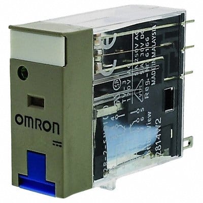 DPDT LED P-T-B 24VDC