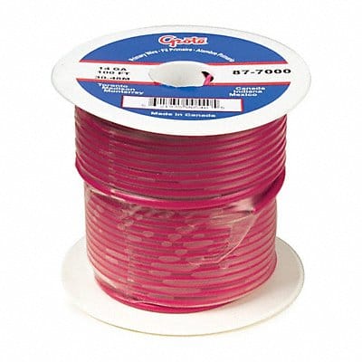 Primary Automotive Wire 25ft L 60V Red Primary Automotive Wire 25ft L 60V Red