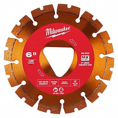 6 x.100 10MM TRIANGLE U-NOTCH ORANGE�