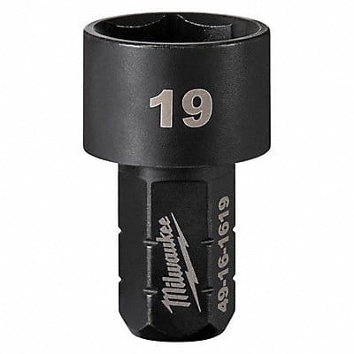 Impact Socket Socket Size 19 mm Short