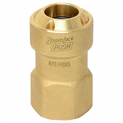 Push-to-Connect HVAC Fitting Brass Push-to-Connect HVAC Fitting Brass
