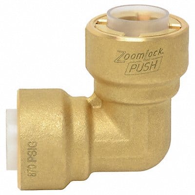 Push-to-Connect HVAC Fitting Brass