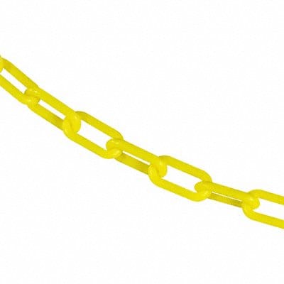 E1221 Plastic Chain 100 ft L Yellow