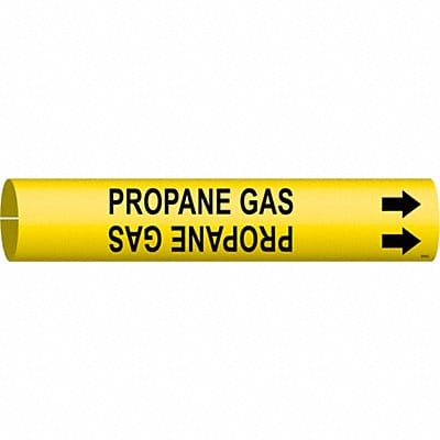 Pipe Marker Propane Gas 2 13/16in H