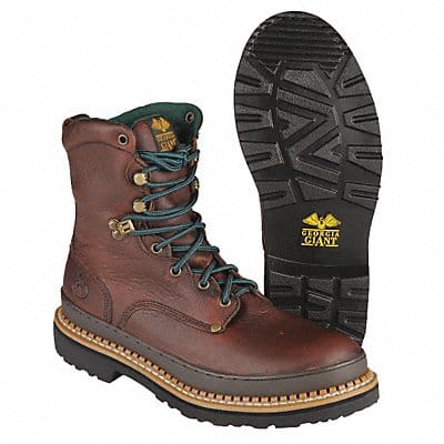 8-Inch Work Boot W 7 1/2 Brown PR