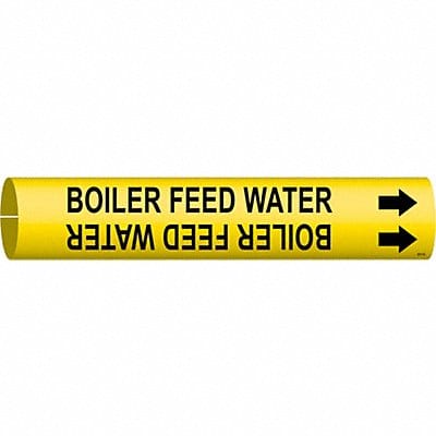 Pipe Mrkr Boilr Feed Wtr 7/8in H 7/8in W