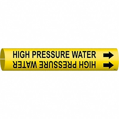 Pipe Mrkr High Pressure Watr 2in H 2in W