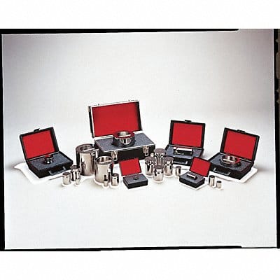 Weight Kit Cylndr 1kg/100g 316 SS Class4