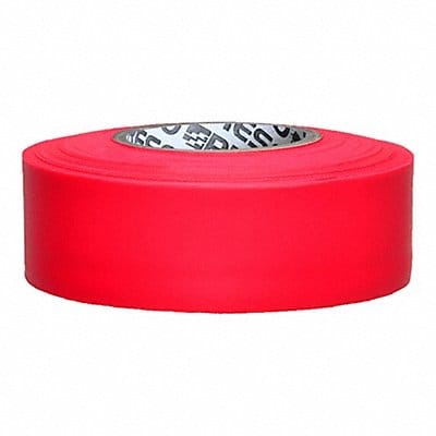 Flagging Tape  Red 150 ft L 1 3/16 in
