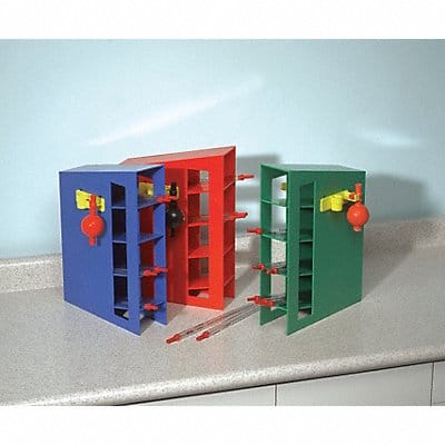 Pipette Rack 1x4 Blue 15-3/4 x 11-1/2