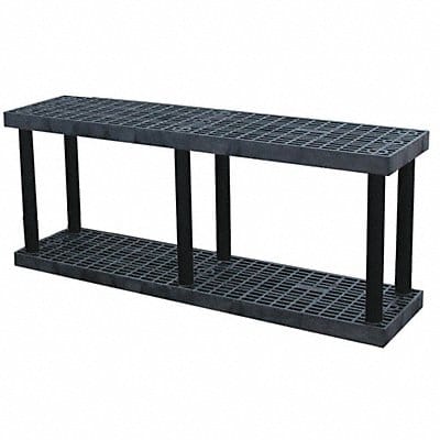 Plastic Shlvng Open Starter 48 H 2 Shelf