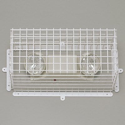 Wire Guard Steel White 24 1/2 Emrg Sign