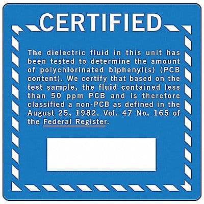 Label 6 inx6 in Polyester PK100