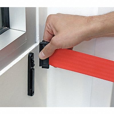 Wall Mount Receiver 4.5 H Plastic Black