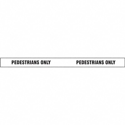 Floor Tape Black/White 2 inx180 ft Roll