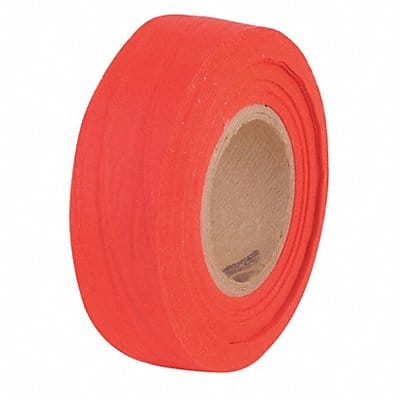 Flagging Tape Red 100 ft L 1 in