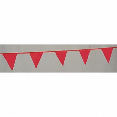 Pennants Polyethylene Red 60 ft.