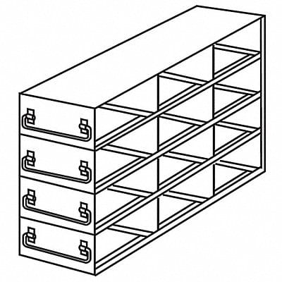 Freezer Storage Rack