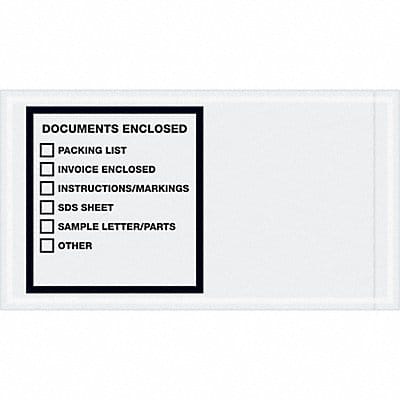 Packing List Envelopes PK 1000