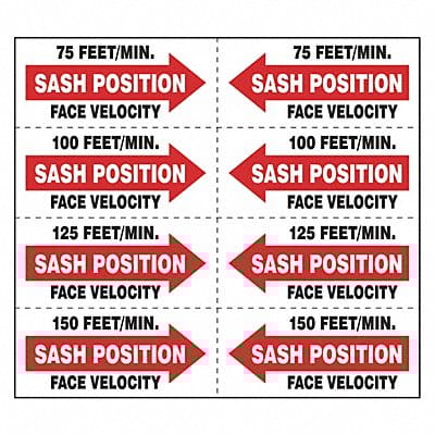Labels Face Velocity PK32