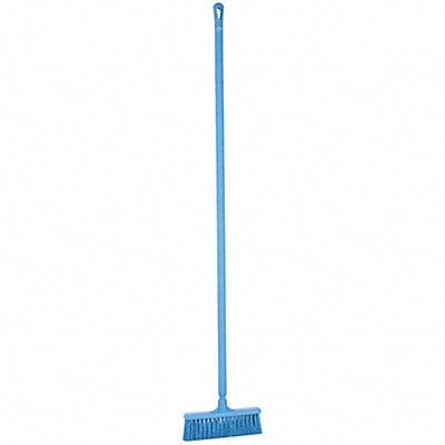 Push Broom 59.1 in Blue Bristle