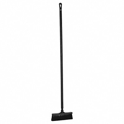 Push Broom 59.1 in Black Bristle