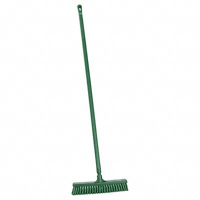 Push Broom 59.1 in Green Bristle