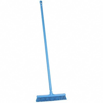 Push Broom 59.1 in Blue Bristle