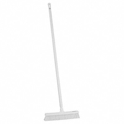 Push Broom 59.1 in White Bristle