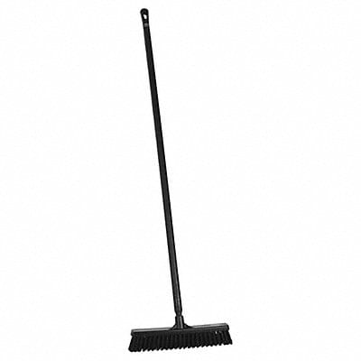 Push Broom 59.1 in Black Bristle