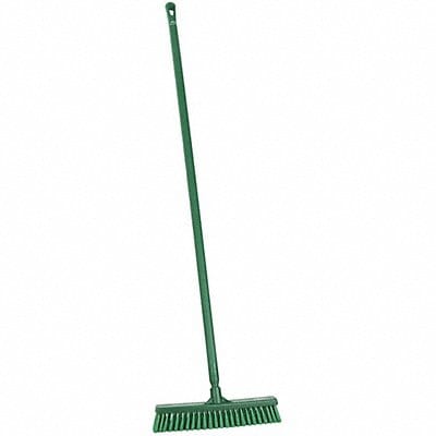 Push Broom 59.1 in Green Bristle
