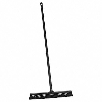 Push Broom 59.1 in Black Bristle