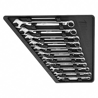 11pc Metric Combination Wrench Set
