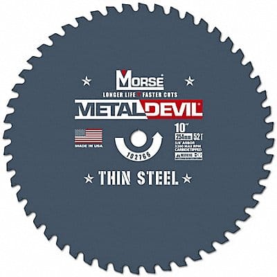 CIRC BLADE 10 52T STEEL