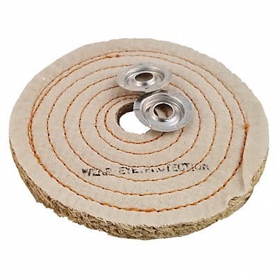 Buffing Wheel 6 in Dia Overall