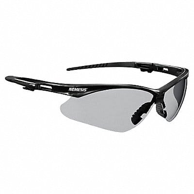 Safety Glasses w/Cord Connect Blk/Gray