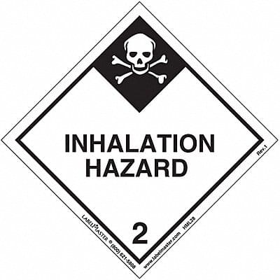 DOT Container Placard Label 4 W PK500 DOT Container Placard Label 4 W PK500